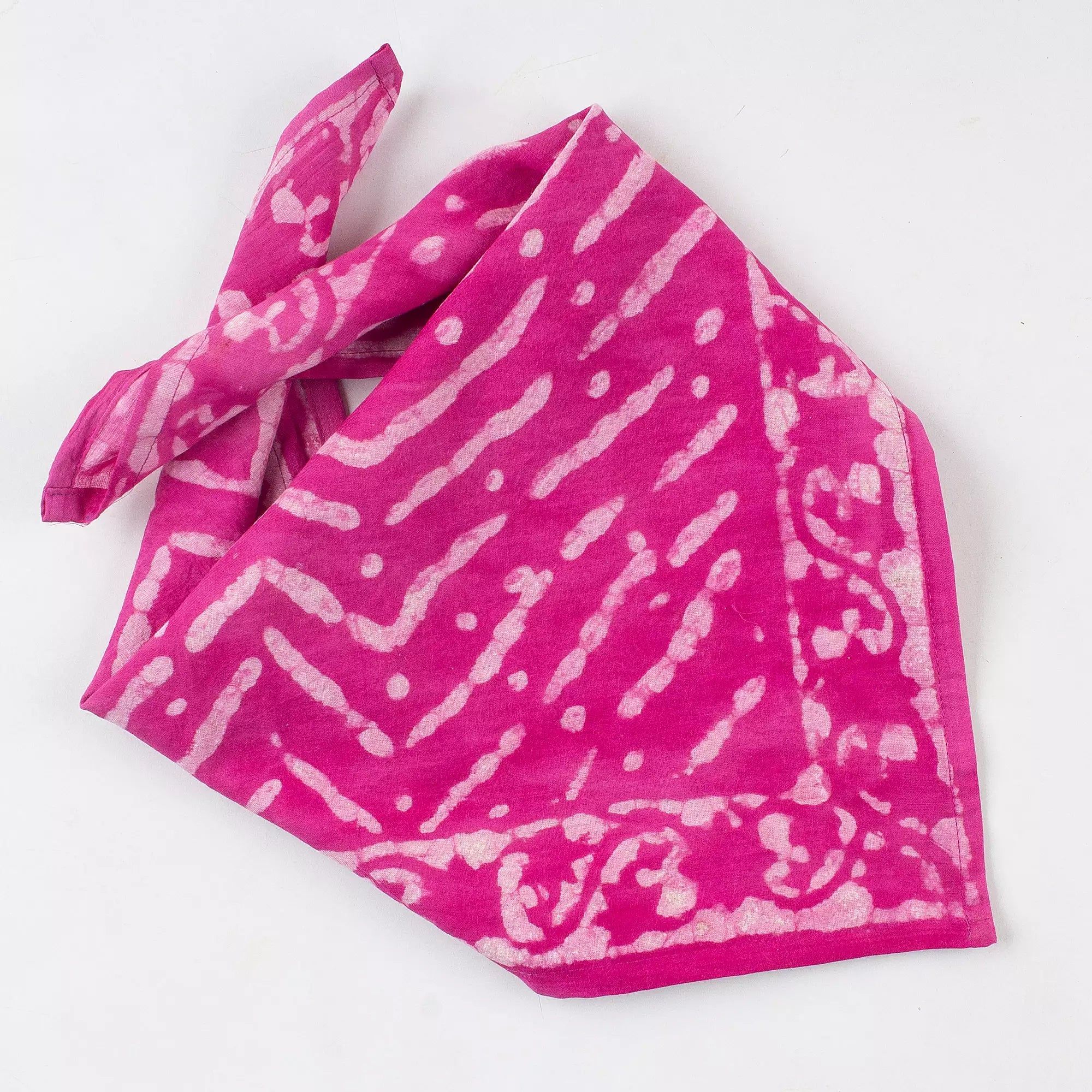 Premium Hand Block Printed Cotton Bandanas 622